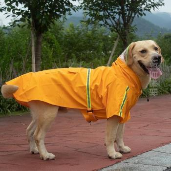防水寵物狗雨天中大型犬@衣金毛雨披杜賓拉布拉多雨衣狗狗哈士奇