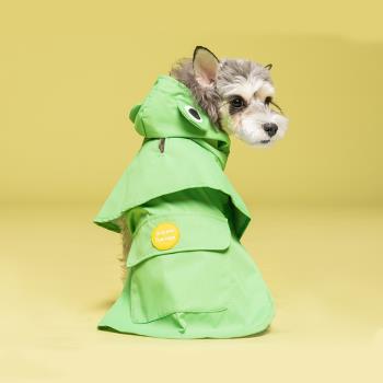 狗狗雨衣小型犬寵物用品泰迪專用防水狗衣服斗篷跨境
