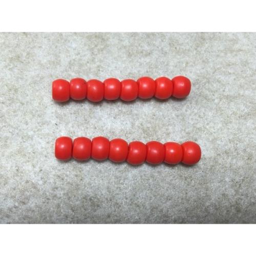 藏傳雪巴小鼓珠一套4對（直徑：0.6、對孔約0.45）