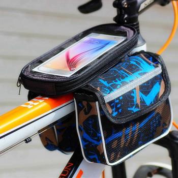 自行車包山地車馬鞍包上管包前梁包單車包騎行裝備觸屏手機包