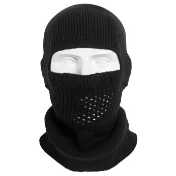 冬季保暖頭套毛線帽子電動自行車騎行防寒面罩防風護臉頸一體男女
