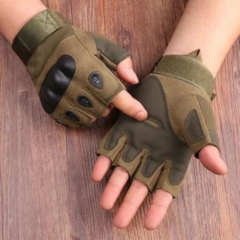 Half Finger Mens Gloves Outdoor Military Tactical Gloves Sp
