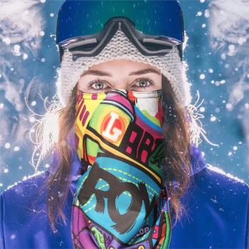 冬季滑雪面罩全臉男女抓絨保暖口罩騎行裝備防風護臉透氣防寒臉罩