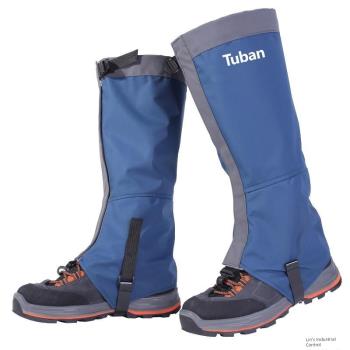 雪套戶外綁腿套徒步登山滑雪護腿套成人兒童腳套防水防沙鞋.議價