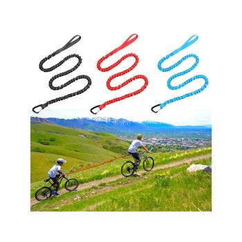 跨境山地自行車拖車繩牽引繩戶外騎行親子拉力繩Bicycle Tow Rope