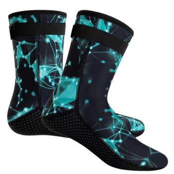 Men Women Wetsuit Socks 3mm Neoprene Thermal Diving Socks An