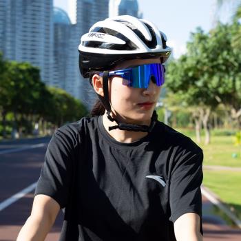 戶外騎行眼鏡TAC彩色偏光太陽男女墨鏡自行車摩托車防風護目眼鏡