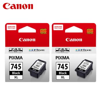 【CANON】PG-745XL 2入組 原廠黑色墨水匣 PG745XL 適用 MG2470 TR4670 MX497