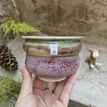 3.11景德鎮手工拉坯粗陶花盆 大口綠植多肉陶瓷花盆簡約透氣控型