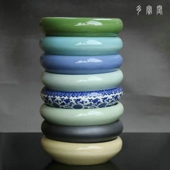 景德鎮陶瓷魚缸烏龜缸桌面金魚缸睡蓮缸碗蓮花盆水仙瓷盆瓷缸筆洗
