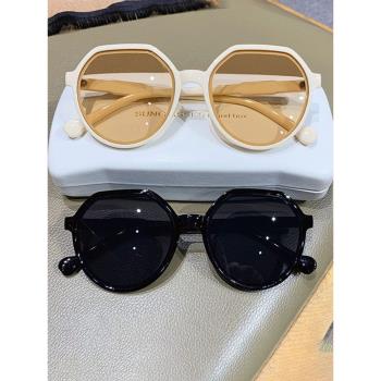夏季新款女ins復古韓版小臉墨鏡