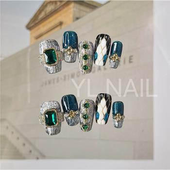 【YL.NAIL深淵之眼】純手工甲片小紅書ins寶ge麗蛇頭美甲穿戴甲