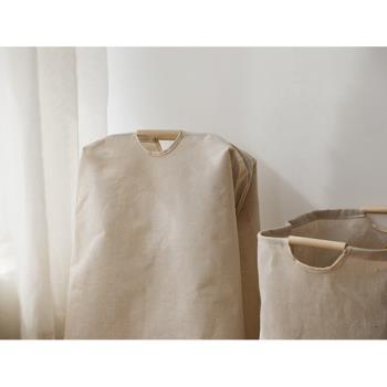日式ins臟衣服收納筐木提臟衣籃家用衛生間臥室大號放衣物的籃子