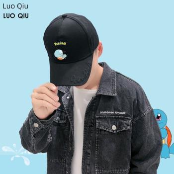 可愛皮卡丘傑尼龜妙蛙種子鴨舌帽