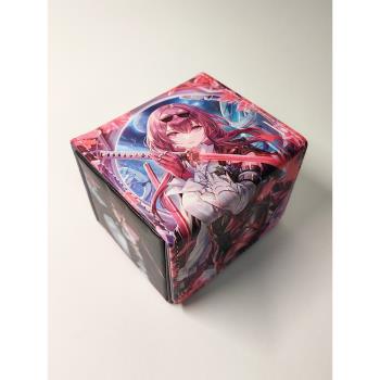 卡牌盒遊戲王PTCG寶可夢卡盒WSOPCG萬智牌PU皮卡片卡牌盒子