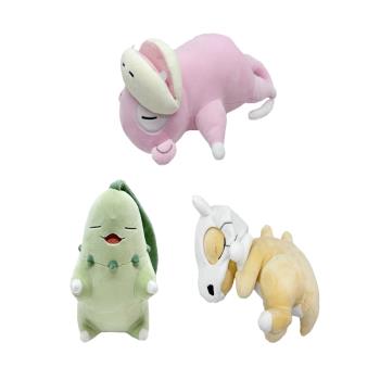 Goodra PLush卡通黏公仔寶可夢毛絨玩具睡眠系列玩偶兒童禮物