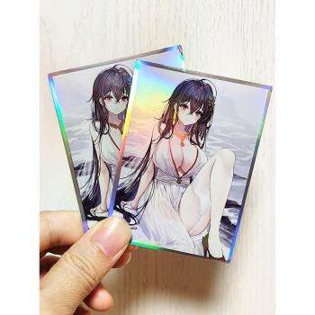 碧藍航線卡套戰卡PTCGOPCG影之詩卡牌套DWS閃套寶可夢67x92妹套