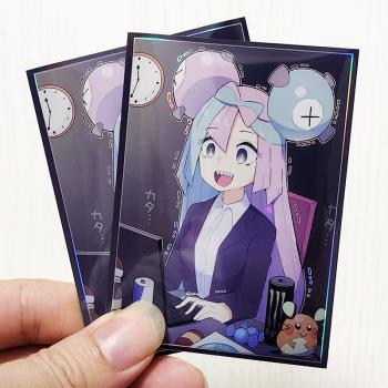 寶可夢卡套diy奇樹PTCG卡牌套館長保護套鐳射閃套寵物小精靈67x92