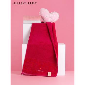 夕才兒美術館 JILL STUART純棉高檔毛巾女士面巾方巾不易掉毛婚慶