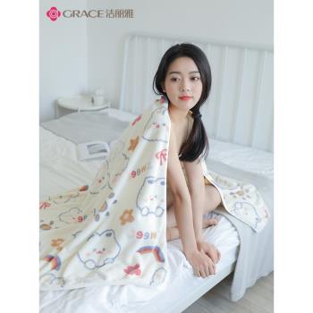 潔麗雅可愛兒童卡通比純棉浴巾