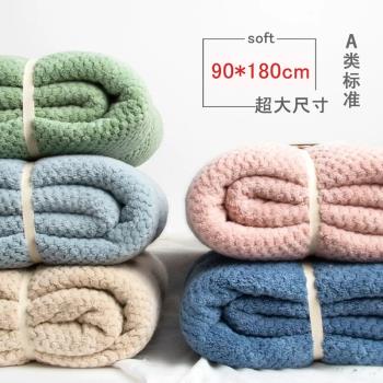 日本yodo xiui加大款浴巾吸水速幹不掉毛超大號180成人女家用兒童