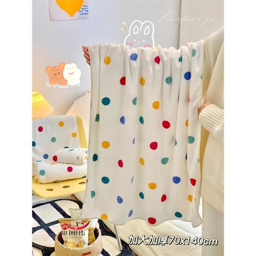 人手一條~成人柔軟吸水浴巾不掉毛洗澡毛巾速干裹巾女浴巾毛巾