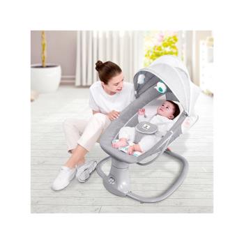 mastela嬰兒電動搖椅寶寶哄娃睡覺 新生兒搖籃床兒童安撫椅躺椅