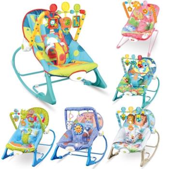 嬰兒寶寶搖椅躺椅玩具音樂哄多功能睡安撫搖新生兒電動兒童搖籃椅