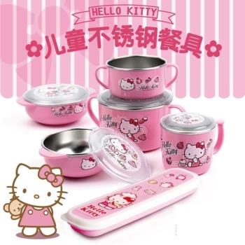 韓國進口樂扣樂扣兒童餐具 兒童不銹鋼寶寶碗勺叉筷LKT481/482