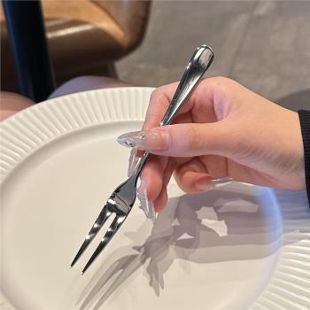 S金銀Q蛋咖啡勺迷你心境蛋6支裝高階金色餐具套裝家用甜品勺子316