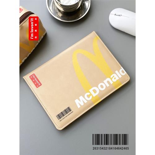 HAPPY原創M記麥麥新生兒出生證明保護套寶寶證明收納兒童旅游便攜