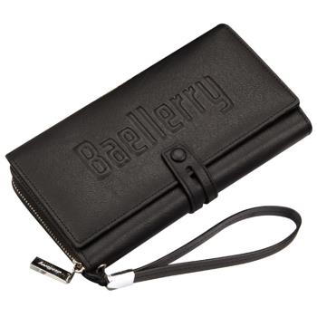 baellerry歐美多功能手抓包長款錢包男士手拿包大容量手包Wallet
