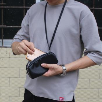 休閑手包簡約小包手機包軟皮pu小清新包零錢包小巧包時尚手拿包包