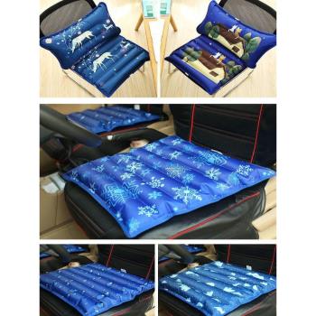 冰墊夏季降溫凝膠坐墊水墊辦公室冰坐墊學生水枕頭汽車用冰涼墊