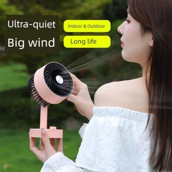 usb小風扇臺式電扇靜音辦公室桌風扇學生宿舍便攜式隨身小型迷你