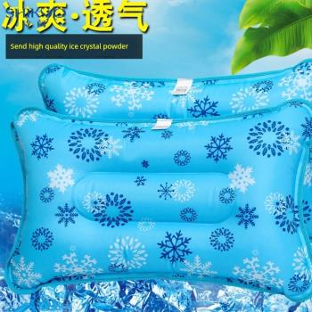 降溫冰枕冰墊冰枕頭兒童成人水枕頭夏充氣注水消暑枕頭冰涼枕水袋