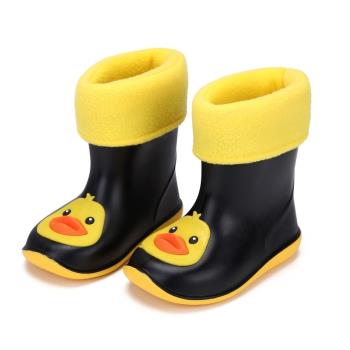 New Kids Rain shoes Fashion Children boots PVC Rubber Boy Ba