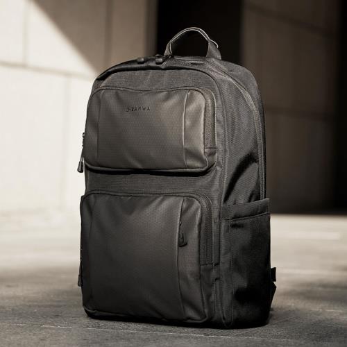 日本SANWA SUPPLY山業潮流耐磨超輕量雙肩背包日式商務通勤出差筆記本電腦包鍵盤其他收納防潑水15.6寸手提包