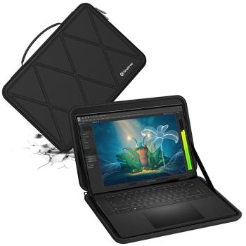 Smatree適用戴爾DELL Precision 5570工作站XPS15 15.6英寸筆記本電腦手提公文包硬殼保護內膽包