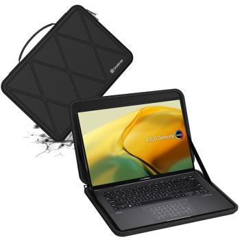 Smatree適用於華碩（ASUS）Zenbook 14英寸筆記本電腦手提公文包硬殼保護
