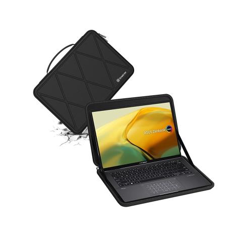 Smatree適用華碩無畏14ASUS Zenbook 小米筆記本RedmiBook pro14銳龍版14英寸筆記本電腦手提公文包硬殼保護