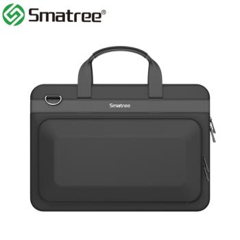 Smatree適用於外星人m16R2筆記本電腦包16英寸遊戲本收納包15.6寸手提公文包硬殼單肩包簡約學院風斜跨單肩包