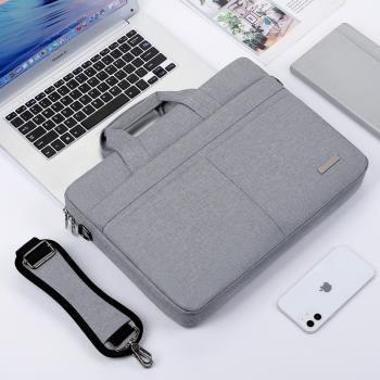 適用13英寸微軟Surface Pro10/9 第11版電腦包13.5/15寸輕薄Laptop7/6/5手提包Studio 2筆記本防震簡約公文包