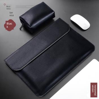 適用 14英寸聯想ThinkPad X1 Carbon 2023款筆記本內膽皮包Yoga/T14s電腦neo保護套E14/L14輕薄P14時尚收納包