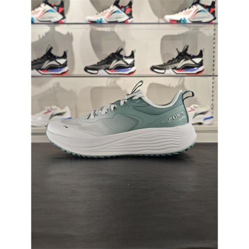 李寧運動鞋 24夏SOFT男子網面舒適透氣防滑耐磨運動休閑鞋AGLU161