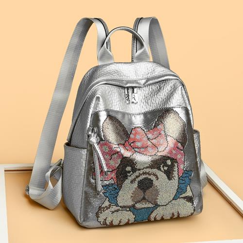 高級感水鉆背包女雙肩包2025新款潮時尚大容量旅行包百搭休閑書包