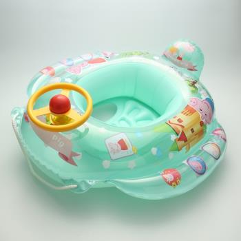 兒童游泳圈男女童寶寶座圈中小童1-6歲泳圈水上充氣玩具坐圈座艇