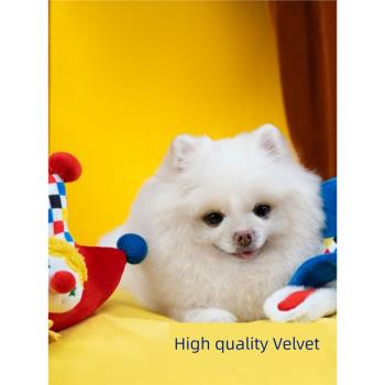 QZee派思維馬戲團狗狗玩具磨牙毛絨發聲耐咬解悶自嗨寵物玩具兒童