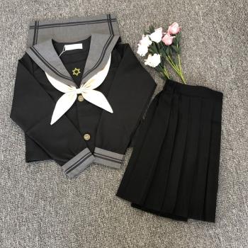大碼偽娘套裝cos用品男用JK制服 男扮女裝初學者衣服女裝大佬用品