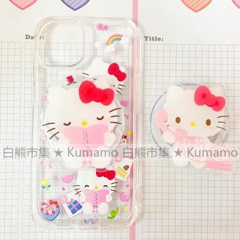 適用iphone16promax蘋果16手機殼MagSafe磁吸14支架13透明12Kitty貓KT貓11少女ins可愛卡通15無線充電保護套